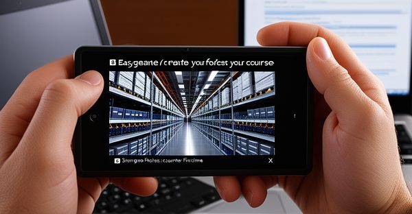 Développez facilement vos formations avec easygenerator
